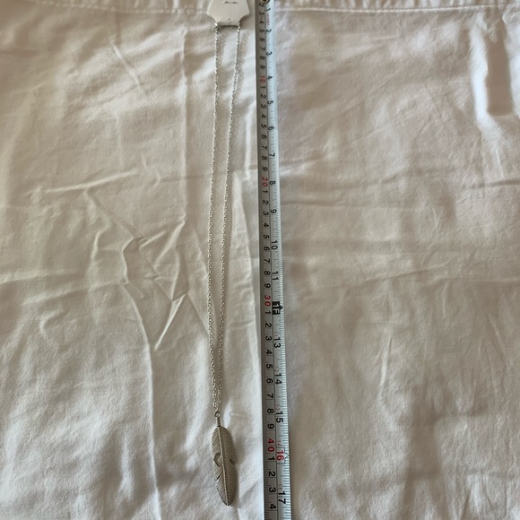 Brand new necklace-silver feather - Picture 3 of 3